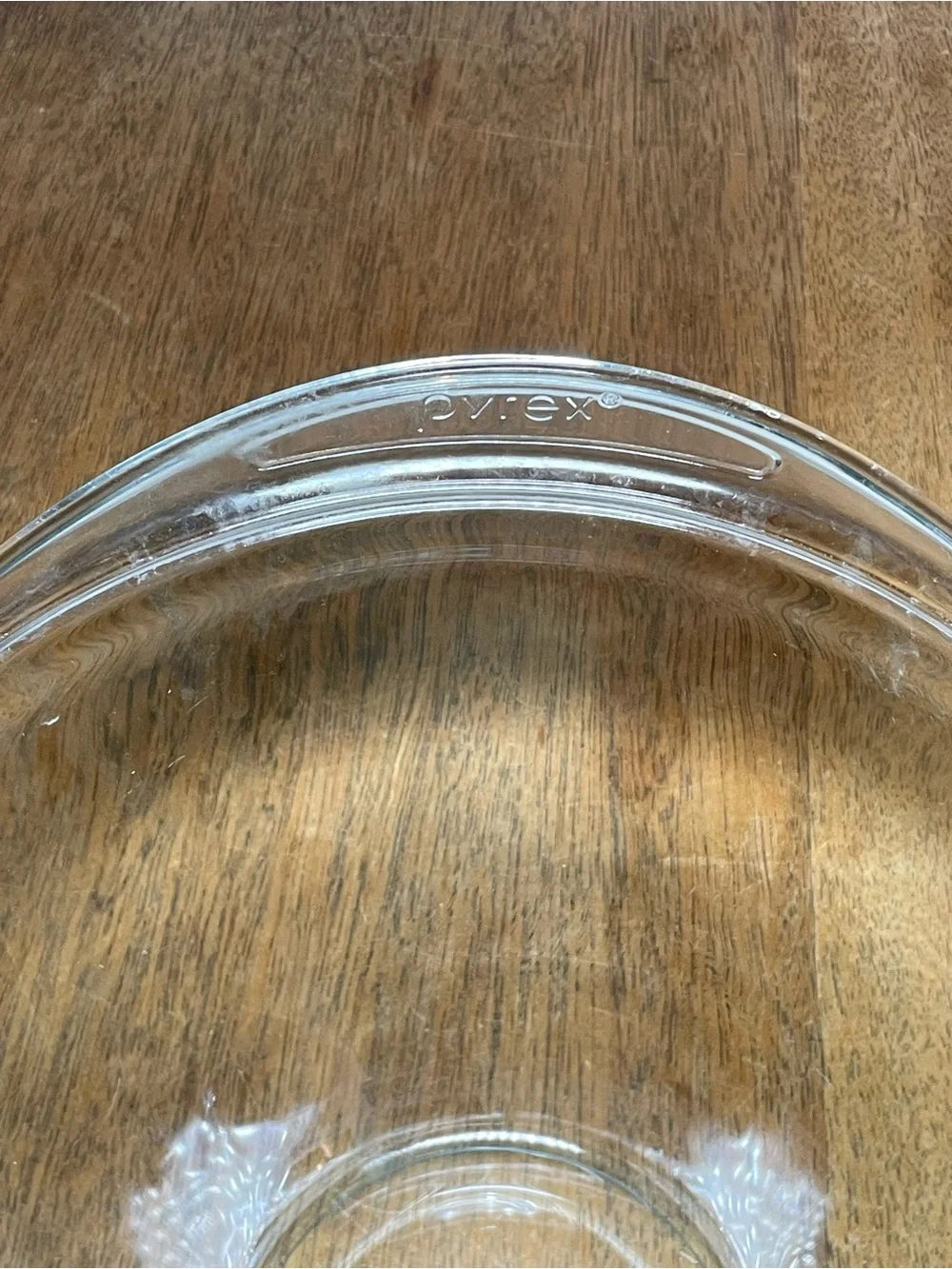 Pyrex Clear Glass 2.5 Qt Mixing Bowl #325 Made in USA